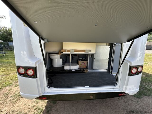 Alkovinis kemperis Frankia A 740 Plus, Luxusreisemobil für Paare