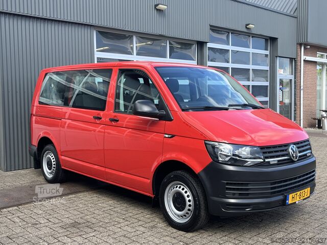 Autocarro de passageiros Volkswagen Transporter Kombi 2.0 TDI L1H1 Euro 6 Airco Cru...