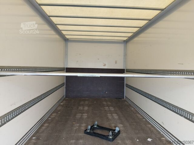 Camion caisson Iveco EuroCargo ML 75 E 19/P LBW Türe im Koffe