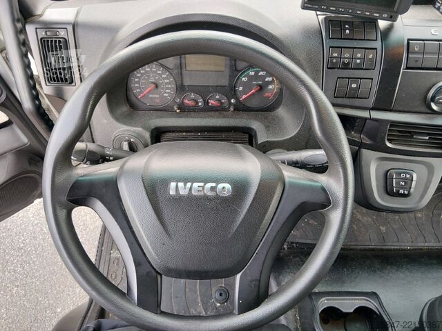 Camion caisson Iveco EuroCargo ML 75 E 19/P LBW Türe im Koffe
