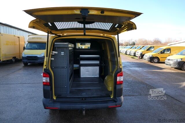 Panelinis furgonas Volkswagen T5 Transporter 2.0 TDI 2-Sitzer AHK EURO-5 CoC Standheizung - Werkstatteinbau