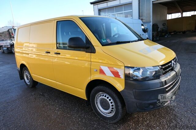 Panelinis furgonas Volkswagen T5 Transporter 2.0 TDI 2-Sitzer AHK EURO-5 CoC Standheizung - Werkstatteinbau