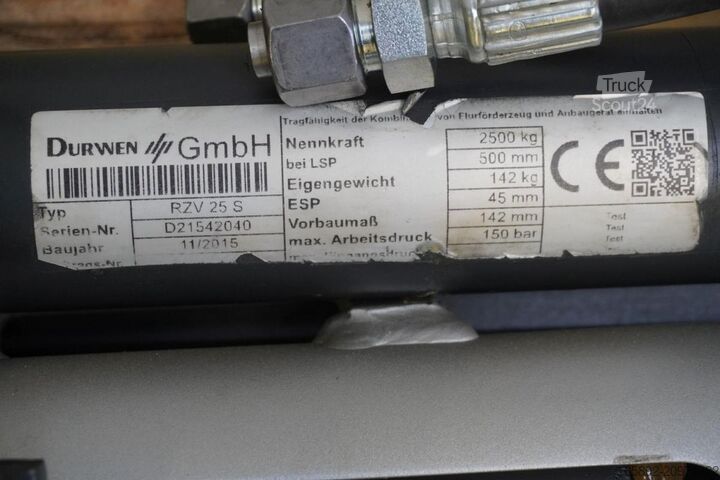 çatal konumlandırıcı DURWEN RZV 25 S