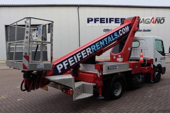 Op vrachtwagen gemonteerd platform Ruthmann TB270 As-Is, Driving Licence B/3 Driving Licence B