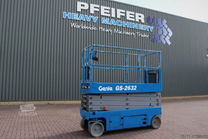 Scherenhebebühne Genie GS2632 Electric, 10m Working Height, Non Marking T