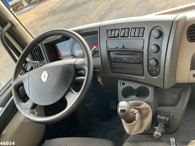 Fourgon porte-voitures Renault MIDLUM 240-12 Autotransporter met oprijrampen