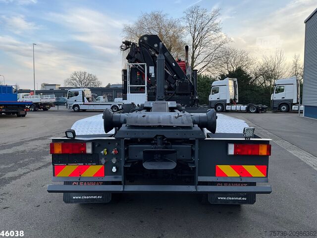 Système de bras à crochet DAF FAD 85 CF 410 8x4 Hiab 24 Tonmeter laadkraan