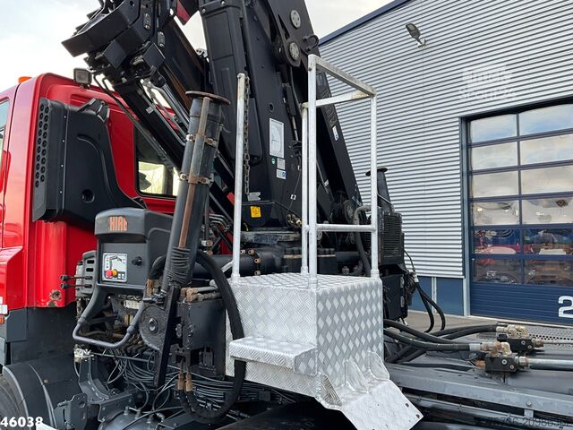 Système de bras à crochet DAF FAD 85 CF 410 8x4 Hiab 24 Tonmeter laadkraan