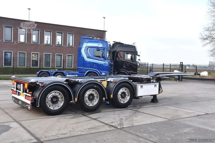 Containervervoer D-TEC FLEXITRAILER - ADR FL - ALL CONNECTIONS - LIFT ...