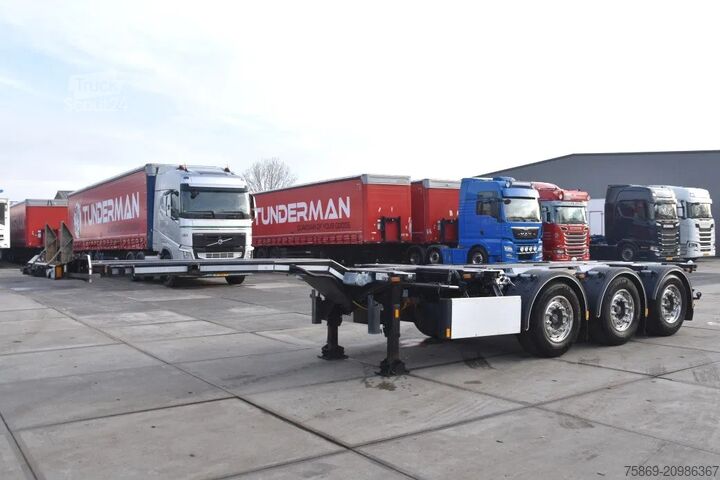 Containervervoer D-TEC FLEXITRAILER - ADR FL - ALL CONNECTIONS - LIFT ...