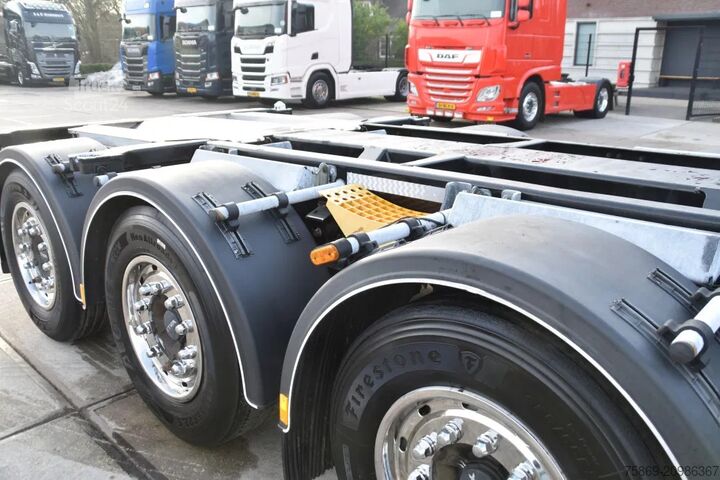 Containervervoer D-TEC FLEXITRAILER - ADR FL - ALL CONNECTIONS - LIFT ...