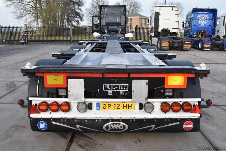 Containervervoer D-TEC FLEXITRAILER - ADR FL - ALL CONNECTIONS - LIFT ...