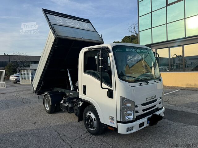 Fourgon benne basculante Isuzu L 35-M21 CASSONE RIBALTABILE 3 LATI 4X2