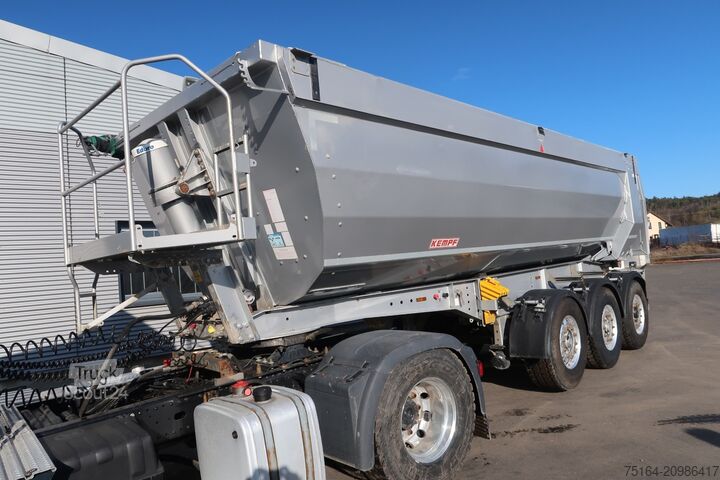 Damperli yarı römork KEMPF SKM 35/3 AR Alurundmulde