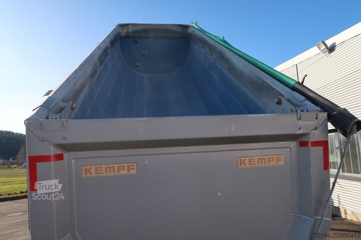 Kippers oplegger KEMPF SKM 35/3 AR Alurundmulde