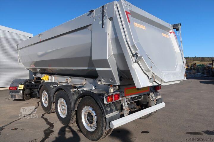 Kippers oplegger KEMPF SKM 35/3 AR Alurundmulde