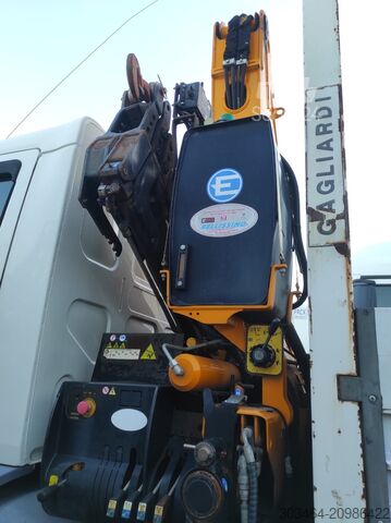 Grue montée sur camion DAF LF 18T LF 320 CV con gru EFFER