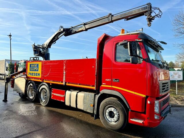Dépanneuse Volvo FH 420 8x4 TRIDEM + CRANE HIAB ROLLER 130 R - P...