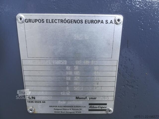 Agregat Atlas Copco QAS 400