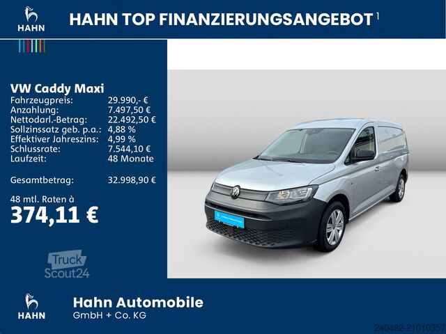 Furgon blaszak Volkswagen Caddy Maxi