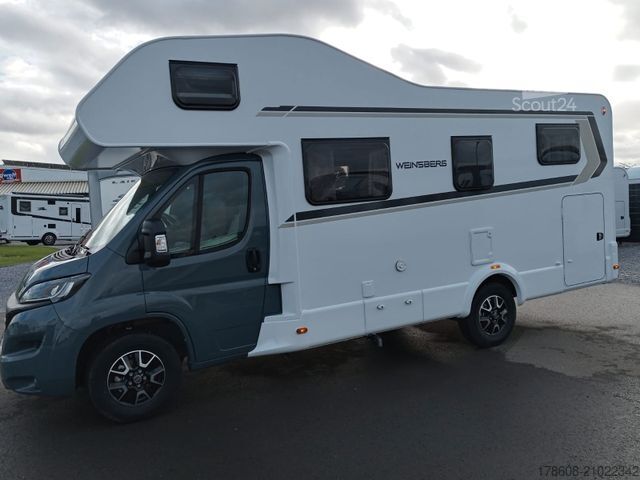 Alkoof camper WEINSBERG CaraHome 650 MEG, Isofix, Care-Drive, Arktis uvm