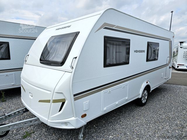 Caravane WEINSBERG CaraOne 500 FDK Mj. 26, 1,7to, Garagentür, uvm