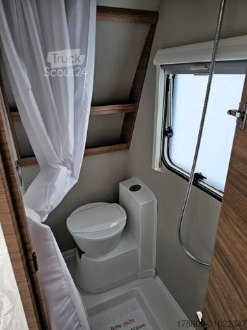 Caravane WEINSBERG CaraOne 500 FDK Mj. 26, 1,7to, Garagentür, uvm