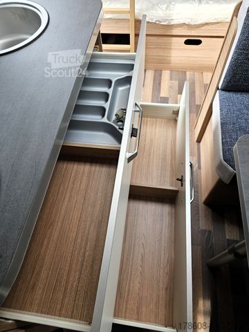 Caravane WEINSBERG CaraOne 500 FDK Mj. 26, 1,7to, Garagentür, uvm