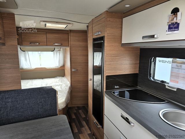 Caravane WEINSBERG CaraOne 500 FDK Mj. 26, 1,7to, Garagentür, uvm