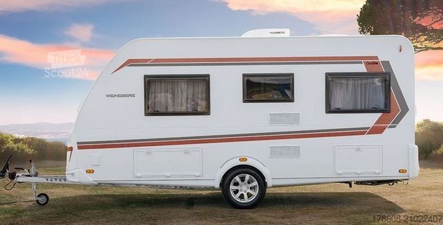 Caravane WEINSBERG CaraOne 480 EU Glattblech, FBH, 17"Alu, viel Zub