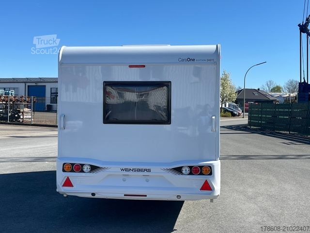 Caravane WEINSBERG CaraOne 480 EU Glattblech, FBH, 17"Alu, viel Zub