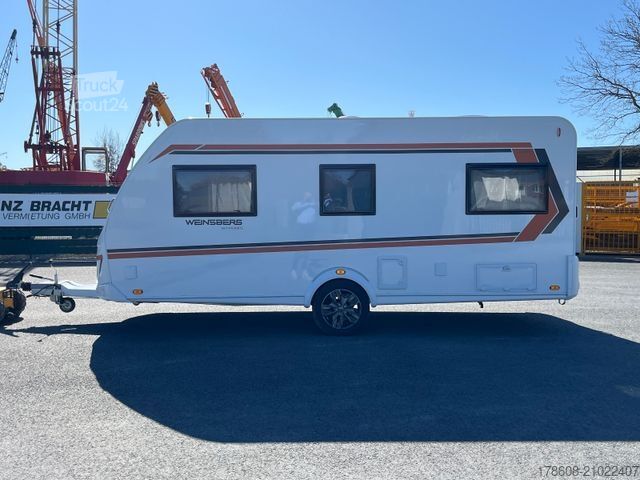 Caravane WEINSBERG CaraOne 480 EU Glattblech, FBH, 17"Alu, viel Zub