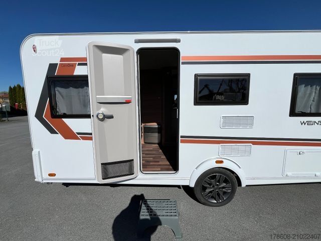 Caravane WEINSBERG CaraOne 480 EU Glattblech, FBH, 17"Alu, viel Zub
