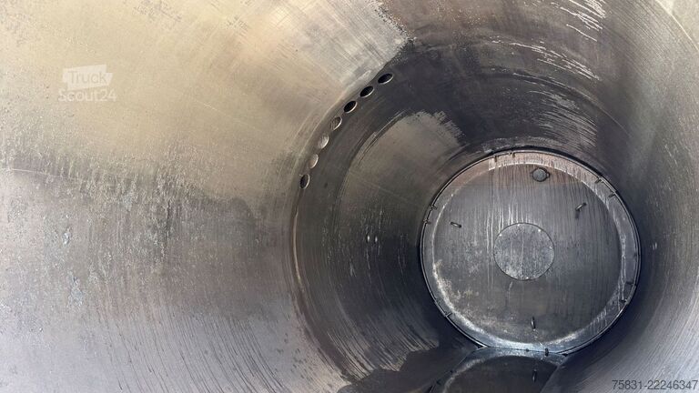 Tartálykocsi pótkocsi ASSMANN Assmann 12m³ Saug u.Druck INOX V4A +ADR/GGVS