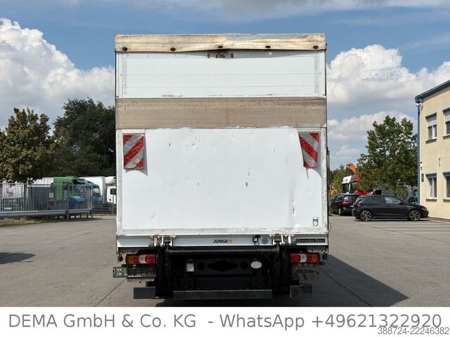 Furgon cu prelată laterală MERCEDES-BENZ Atego 818*E6a*LBW*Klima*XL Zertifikat*TÜV*