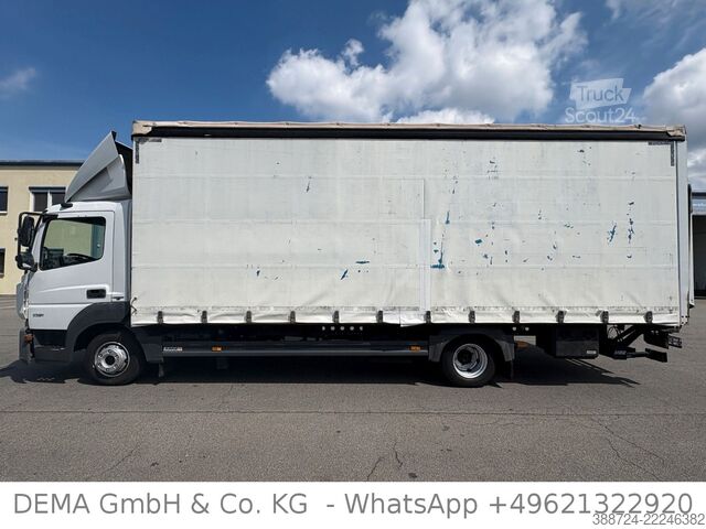 Furgon cu prelată laterală MERCEDES-BENZ Atego 818*E6a*LBW*Klima*XL Zertifikat*TÜV*