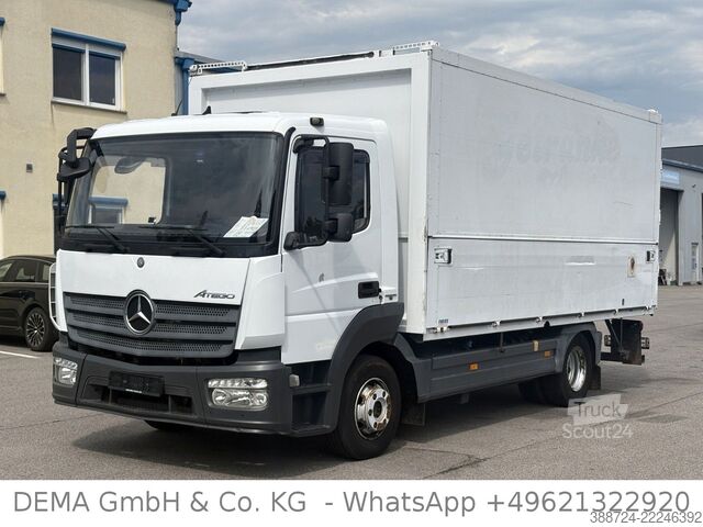 Italos szállító jármű MERCEDES-BENZ Atego 821*E6a*Klima*Schwenkwände*AHK*Automatik*