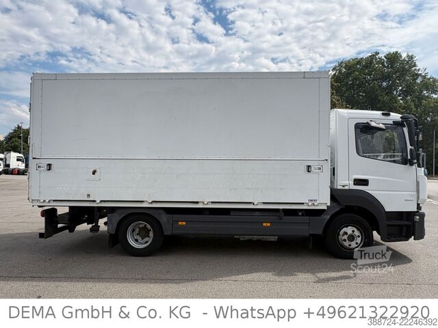 Italos szállító jármű MERCEDES-BENZ Atego 821*E6a*Klima*Schwenkwände*AHK*Automatik*