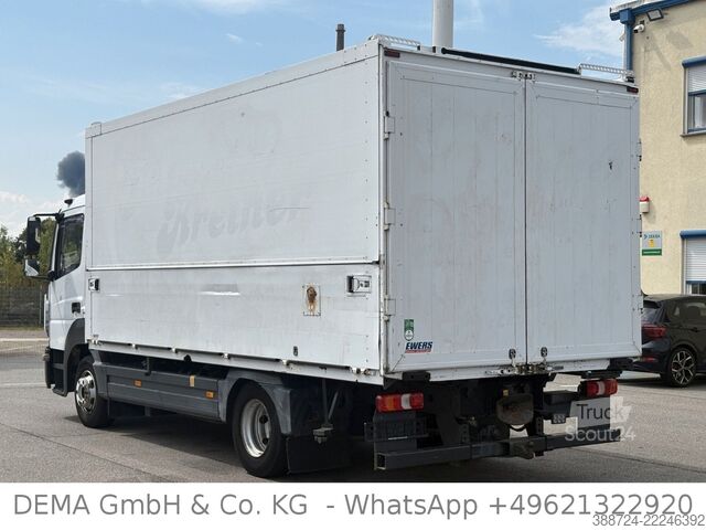 Italos szállító jármű MERCEDES-BENZ Atego 821*E6a*Klima*Schwenkwände*AHK*Automatik*