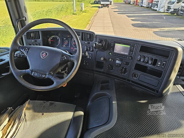 Wywrotka z dźwigiem SCANIA P410 HIAB XS122