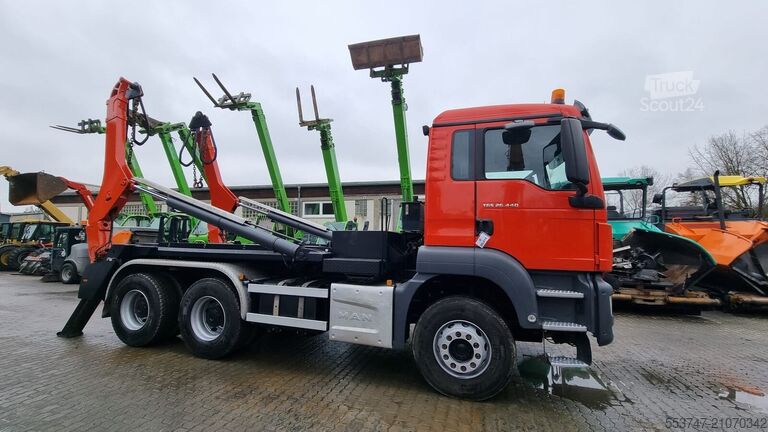 Sistema portal de brazo MAN 26.440 TGS