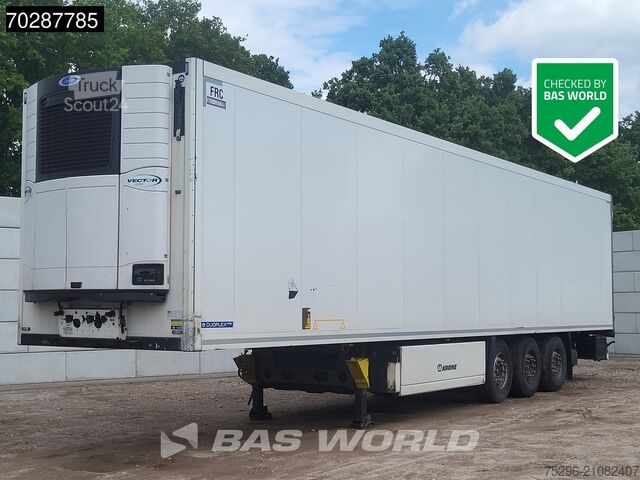 Refrigerated/freezer transport Krone Carrier Vector 1550 Doppelstock Palettenkasten ...