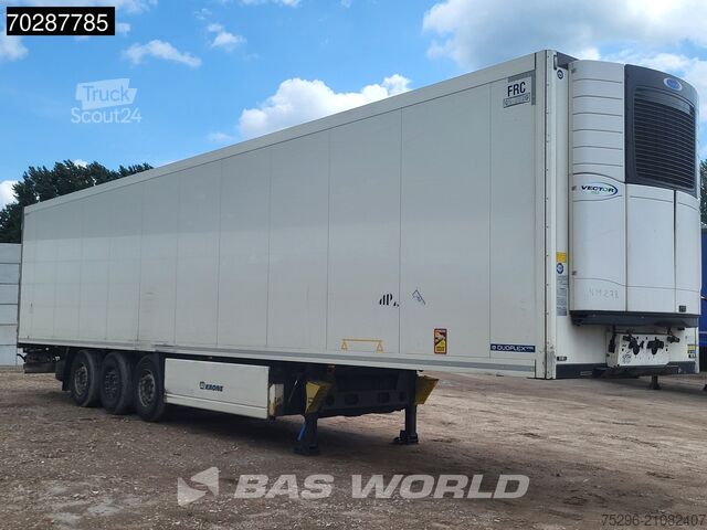 Refrigerated/freezer transport Krone Carrier Vector 1550 Doppelstock Palettenkasten ...