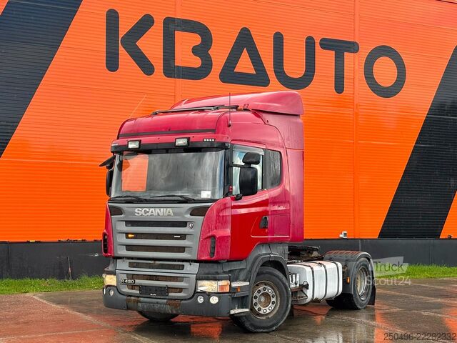 Standart traktör Scania R 420 4x2 HYDRAULICS