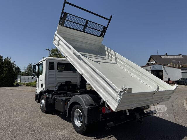 TGL 8.220 Meiller 3-vejs tipper, 2x anhængertræk (AHK) MAN TGL 8.220 Meiller 3. S.-Kipper, 2x AHK