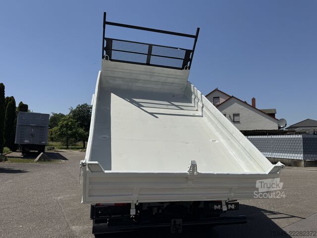 TGL 8.220 Meiller 3-vejs tipper, 2x anhængertræk (AHK) MAN TGL 8.220 Meiller 3. S.-Kipper, 2x AHK