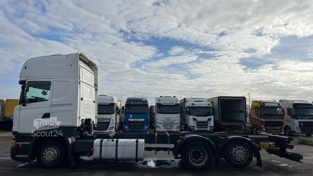 Lastbil med utbytbar kaross SCANIA R450 Topline / Euro 6 / Retarder