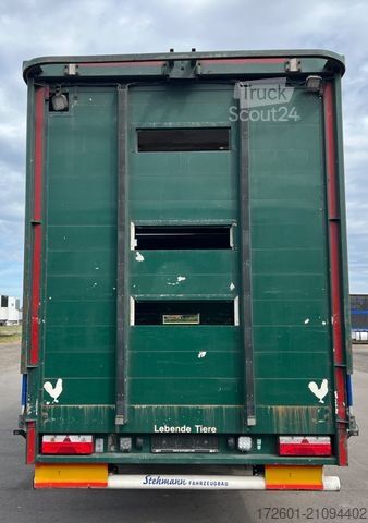 Open trailer with tarp SCHMITZ CARGOBULL Stehmann ZZ18 / Tandem / Hubdach / SAF