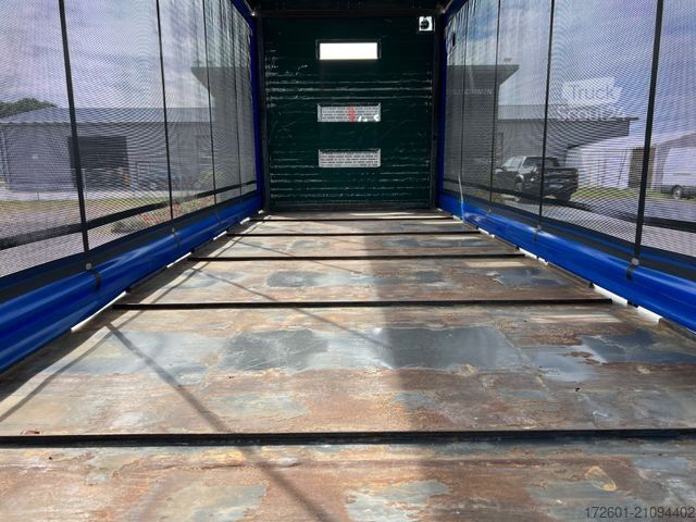 Open trailer with tarp SCHMITZ CARGOBULL Stehmann ZZ18 / Tandem / Hubdach / SAF