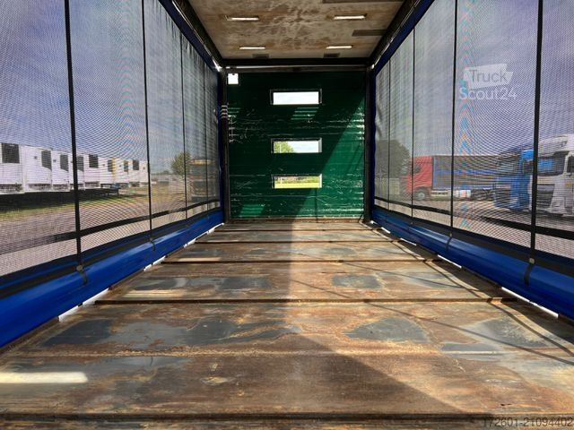 Open trailer with tarp SCHMITZ CARGOBULL Stehmann ZZ18 / Tandem / Hubdach / SAF